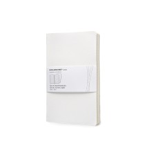 Записная книжка Moleskine Volant (в линейку, 2 шт.), Large (13х21см), белый