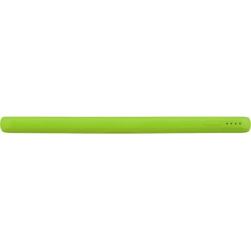 Купить Внешний аккумулятор Powerbank C1, 5000 mAh, зеленое яблоко с нанесением логотипа Купить Внешний аккумулятор Powerbank C1, 5000 mAh, зеленое яблоко с нанесением логотипа