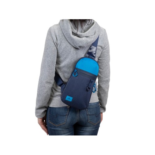 Купить RIVACASE 5312 blue сумка слинг для мобильных устройств /12 с нанесением логотипа