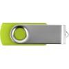 Купить Флеш-карта USB 2.0 16 Gb Квебек, зеленое яблоко с нанесением логотипа