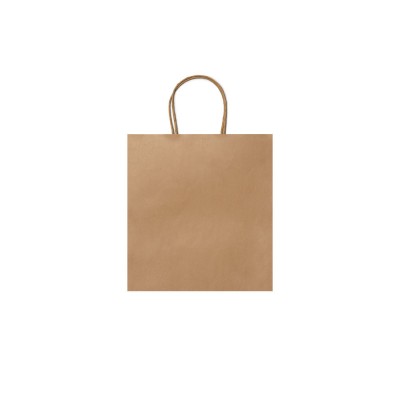 Купить Бумажный пакет ROBLE, бежевый с нанесением логотипа