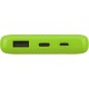 Купить Внешний аккумулятор Powerbank C2, 10000 mAh зеленое яблоко с нанесением логотипа