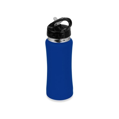 Купить Бутылка спортивная Коста-Рика 600мл, синий с нанесением