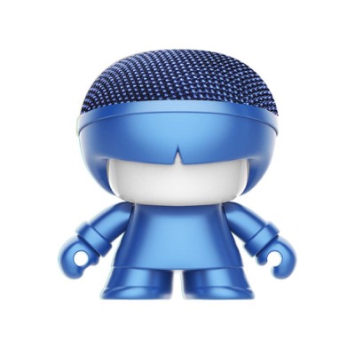 Купить Портативная колонка Bluetooth XOOPAR mini Xboy Metallic, синий с нанесением логотипа