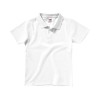 Купить Рубашка поло First детская, белый с нанесением логотипа