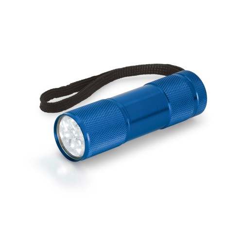 Купить FLASHY. Фонарь из алюминия, Королевский синий с нанесением логотипа