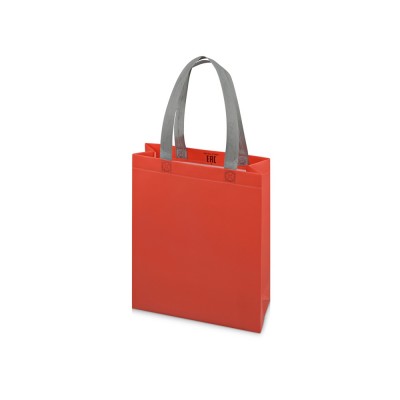 Купить Сумка для шопинга Utility ламинированная, красный матовый с нанесением логотипа