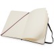 Купить Записная книжка Moleskine Classic (нелинованный) в твердой обложке, Large (13х21см), черный с нанесением логотипа