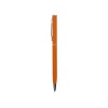 Купить Ручка металлическая шариковая Атриум с покрытием софт-тач, оранжевый с нанесением логотипа