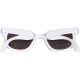 Купить Складные очки с зеркальными линзами Ibiza, белый с нанесением логотипа