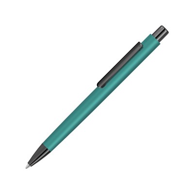 Купить Металлическая шариковая ручка soft touch Ellipse gum, бирюзовый с нанесением логотипа