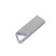 Купить USB 2.0-флешка на 512 Мбайт с мини чипом, компактный дизайн, отверстие треугольной формы для цепочки с нанесением логотипа