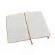 Купить Записная книжка Moleskine Classic (в линейку) в твердой обложке, Large (13х21см), оранжевый коралл с нанесением логотипа