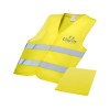Купить Защитный жилет Watch-out в чехле, неоново-желтый с нанесением логотипа