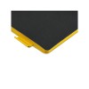 Купить Блокнот А5 Boston, черный с желтым срезом с нанесением логотипа