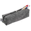 Купить Пенал Felt из RPET-фетра, серый с нанесением логотипа