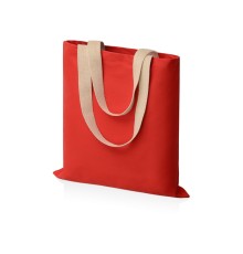 Сумка для шопинга Steady из хлопка с парусиновыми ручками, 260 г/м2, красный (P)