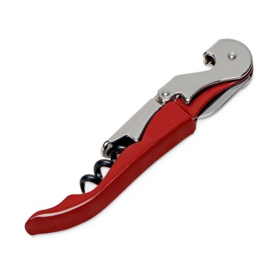 Купить PULLTAPS BASIC FIRE RED/Нож сомелье Pulltap's Basic, красный с нанесением