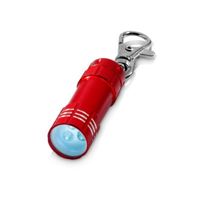 Купить Брелок-фонарик Astro, красный с нанесением