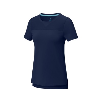 Купить Borax женская футболка с коротким рукавом, темно-синий с нанесением логотипа