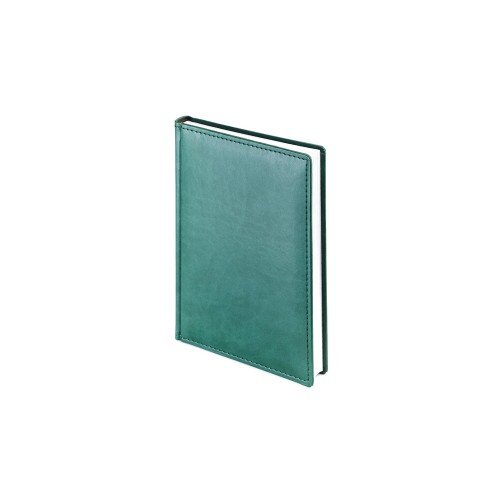 Купить Ежедневник недатированный А5 Velvet, зеленый с нанесением логотипа