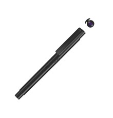 Капиллярная ручка в корпусе из переработанного материала rPET RECYCLED PET PEN PRO FL, черный с фиолетовым