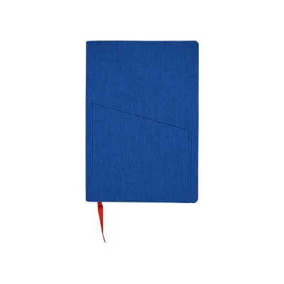 Купить Ежедневник недатированный А5 Barcelona, синий с нанесением
