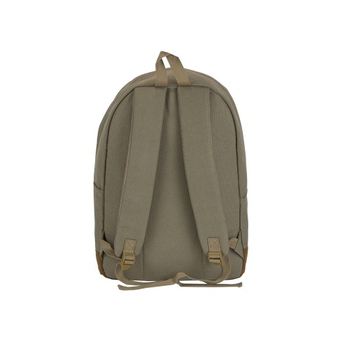 Купить Рюкзак Shammy с эко-замшей для ноутбука 15, бежевый с нанесением логотипа