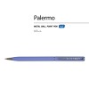 Купить Ручка Palermo шариковая  автоматическая, фиолетовый металлический корпус, 0,7 мм, синяя с нанесением логотипа