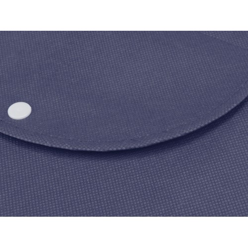 Купить Складная сумка Maple из нетканого материала, темно-синий с нанесением логотипа