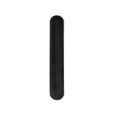 Купить Чехол для ручки из искусственной замши, черный с нанесением логотипа