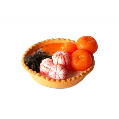Купить Мыло ручной работы Тарталетка с мандаринами с нанесением логотипа