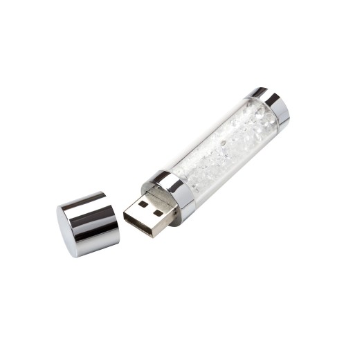Купить USB-флешка на 16 ГБ, micro USB, белый с нанесением логотипа