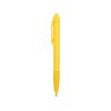 Купить Ручка пластиковая шариковая Diamond, желтый с нанесением логотипа