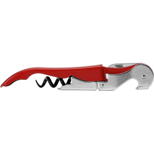 Купить PULLTAPS BASIC FIRE RED/Нож сомелье Pulltap's Basic, красный с нанесением логотипа