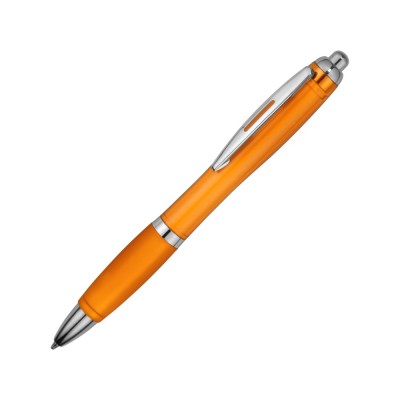 Купить Ручка пластиковая шариковая Nash, оранжевый, синие чернила с нанесением