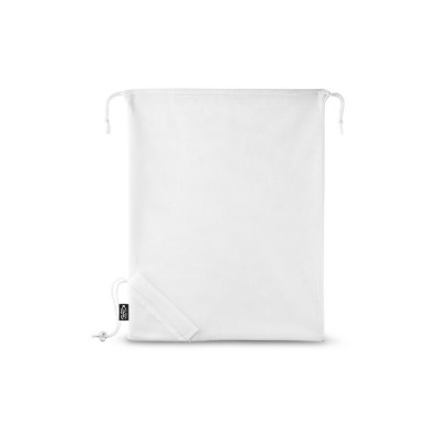 Купить BOLZANO. Складывающаяся сумка из rPET, белый с нанесением логотипа