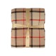 Купить Плед акриловый в клетку Tartan, бежевый с нанесением логотипа