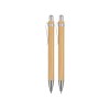 Купить Набор Bamboo шариковая ручка и механический карандаш с нанесением логотипа