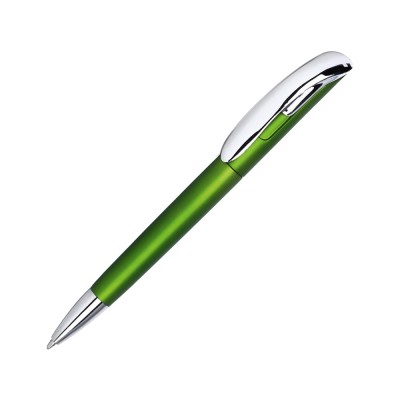 Купить Ручка шариковая Нормандия светло-зеленый металлик с нанесением