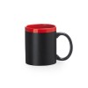 Купить Кружка PALTA, 350 мл, черный/красный с нанесением логотипа