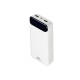 Купить RIVACASE VA2280 (20000mAh) с дисплеем, белый, внешний аккумулятор /24 с нанесением логотипа