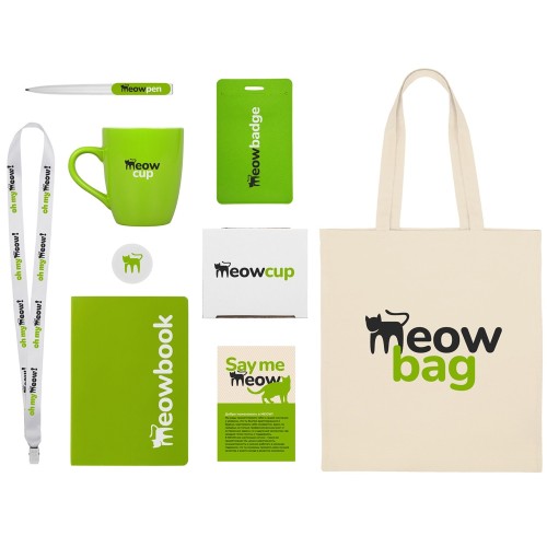 Купить Welcome pack Starter Bundle, зеленое яблоко с нанесением логотипа