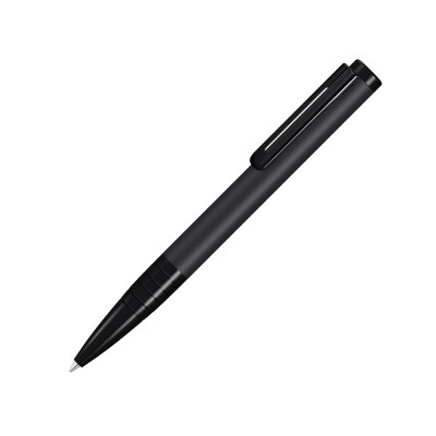 Купить Ручка металлическая BOOM M, черный с нанесением логотипа