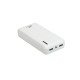 Купить RIVACASE VA2572 (20000 мАч) QC/PD 20W внешний аккумулятор с дисплеем, белый 12/24 с нанесением логотипа