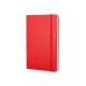Купить Записная книжка Moleskine Classic (в линейку) в твердой обложке, Pocket (9x14см), красный с нанесением логотипа
