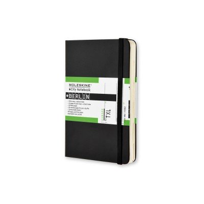 Купить Записная книжка Moleskine City Berlin (Берлин), Pocket (9x14 см), черный с нанесением