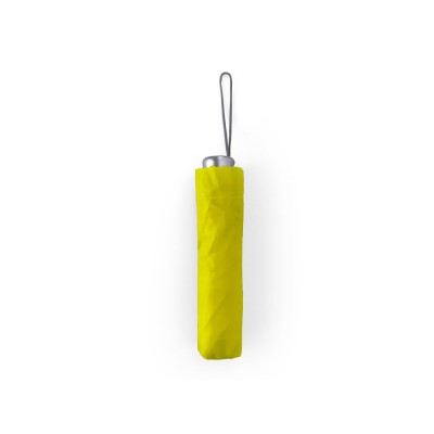 Купить Складной механический зонт YAKU, желтый с нанесением логотипа