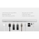 Купить Разветвитель Rombica Type-C Dock с нанесением логотипа