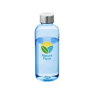 Купить Бутылка Spring 630мл, синий прозрачный с нанесением логотипа